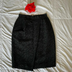 Carolina Herrera embroidered skirt